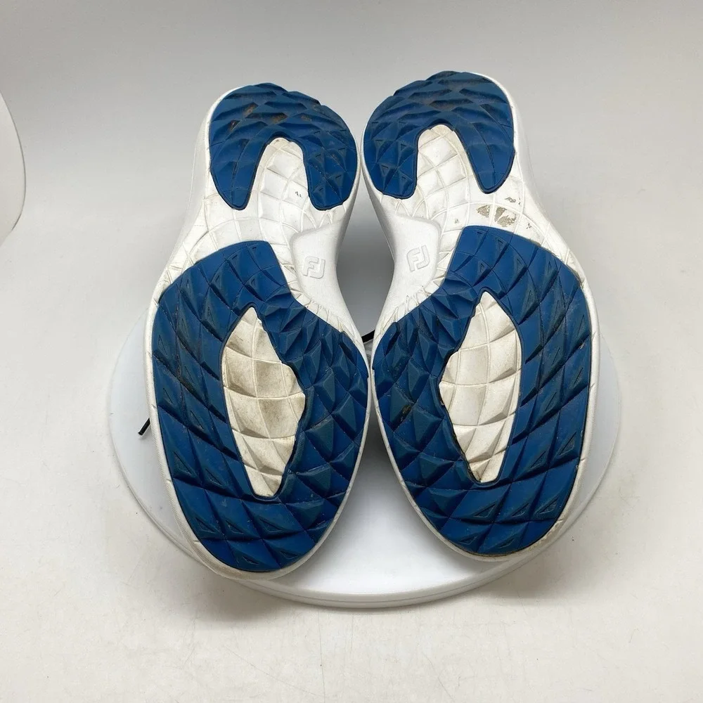FootJoy Shoes Mens 8.5‎ M Flex Spikeless Golf Navy Blue Lightweight Mesh 56140